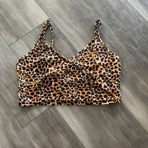 Cropped Crossover Tank